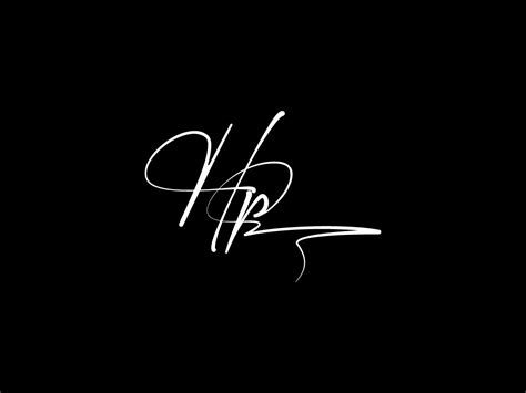 Monogram HP Logo Design Graphic by rajuahamed3aa · Creative Fabrica