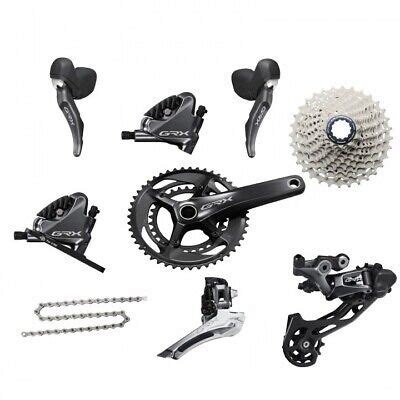 New Shimano Grx Rx X Speed Full Gravel Groupset W Fc Rx