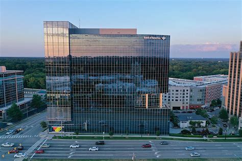 Bank Of America Tower Class A Office Space In Raleigh North Hills