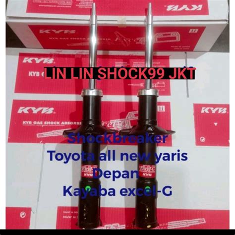 Jual Shockbreaker All New Yaris Depan Merek Excel G Kayaba Made In