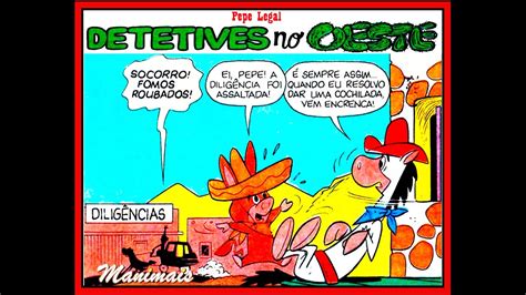 Pepe Legal Em Detetives No Oeste Hq Hanna Barbera Youtube