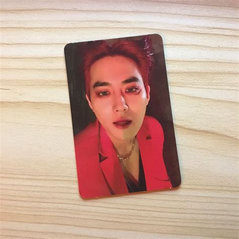 Exo Suho Obsession X Exo Ver Photocard Official Hobbies Toys