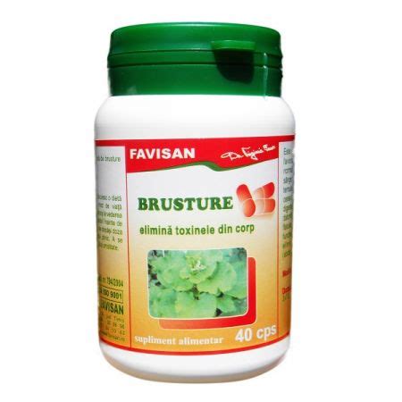 Brusture 40 Capsule Favisan Farmacia Tei Online