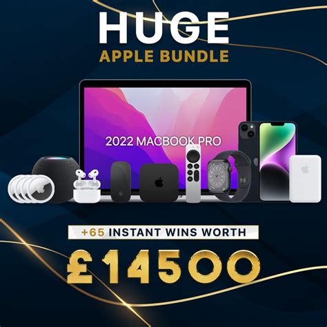 Huge Apple Bundle Instant Win Main Prize 65 Instant Wins Paragon