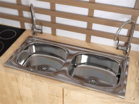 Metal Craft Silver Stainless Steel Double Bowl Kitchen Sink At Rs 9995