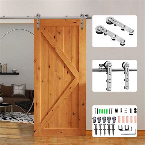 Cm Ft Herraje Para Puerta Corredera Kit De Accesorios Para Puertas