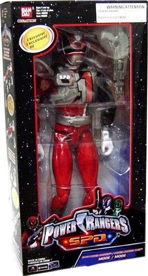 Power Rangers SPD Red Ranger in SWAT Gear Deluxe Action Figure Bandai ...