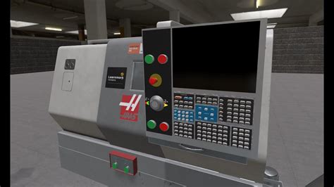 Vr Haas Cnc Lathe Simulator Youtube