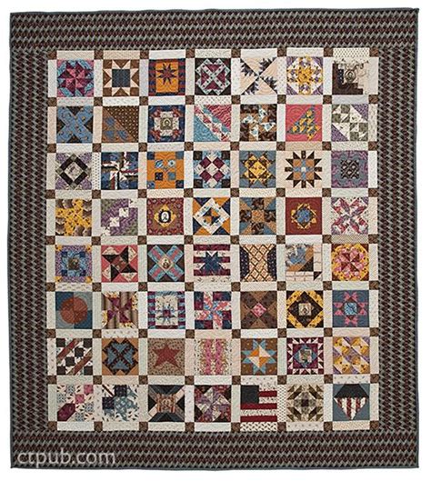 Barbara Brackmans Civil War Sampler Civil War Quilts Civil War