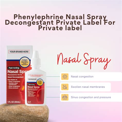 Phenylephrine Nasal Spray Decongestant Private Label For Private Label