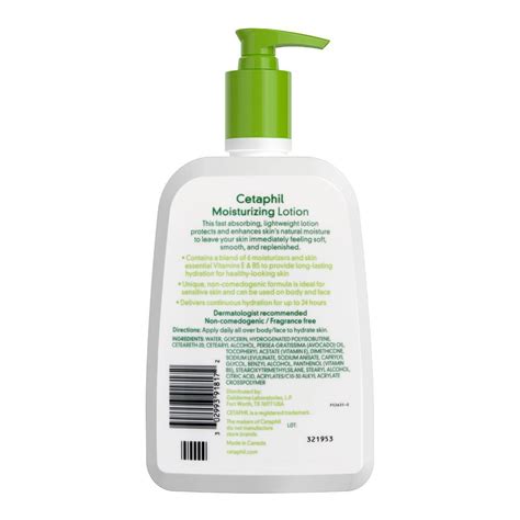 Purchase Cetaphil Body Face Moisturizing Lotion All Skin Type 473ml