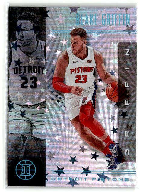 Blake Griffin Pistons 2019 Panini Illusions Trophy Collection Starlight