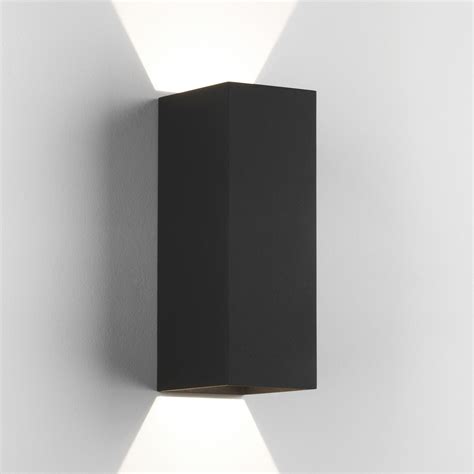 Astro Oslo 255 LED Lampe murale 25 5x9x11cm IP65 éclairage intégré Noir