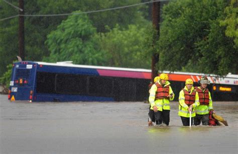 San Antonio Submerged By Heavy Flooding