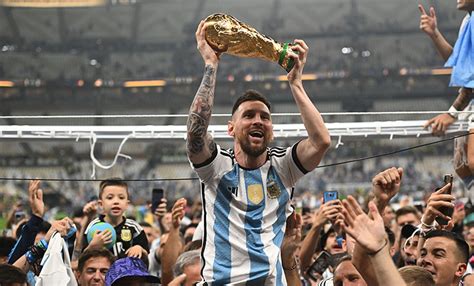 Messi Con La Copa Y Las Mejores Imágenes De La Consagración Argentina