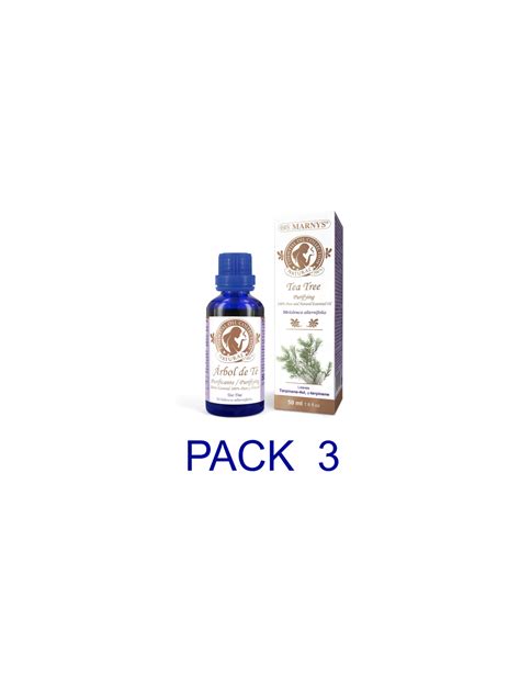 Marnys Pack 3 Aceite Árbol de Té Purificante 50 ml