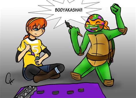 Tmnt Booyakasha Easter By Flashyfashionfraud On Deviantart