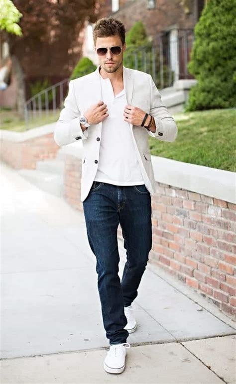 Men Blazer Styles -18 Latest Men Casual Outfit with Blazer