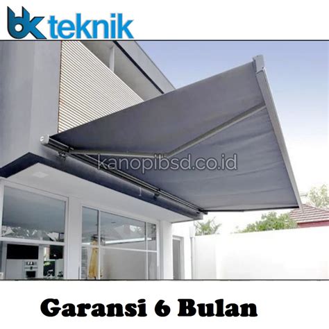 Jual Awning Gulung Kanopi Lipat Meter Manual Dan Automatic Bahan Kain