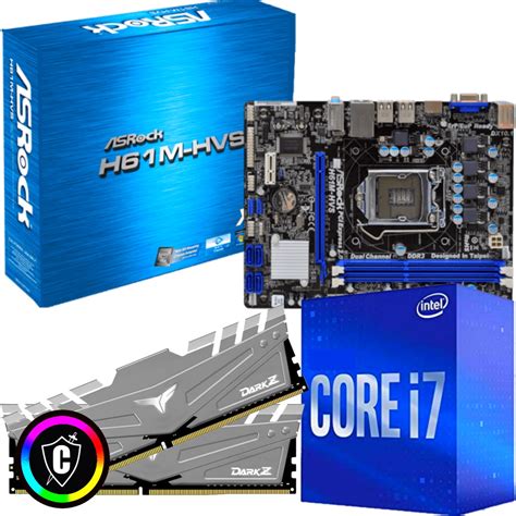 Kit Upgrade Gamer Intel Core I7 3 8ghz H61 16gb De Ram Desconto