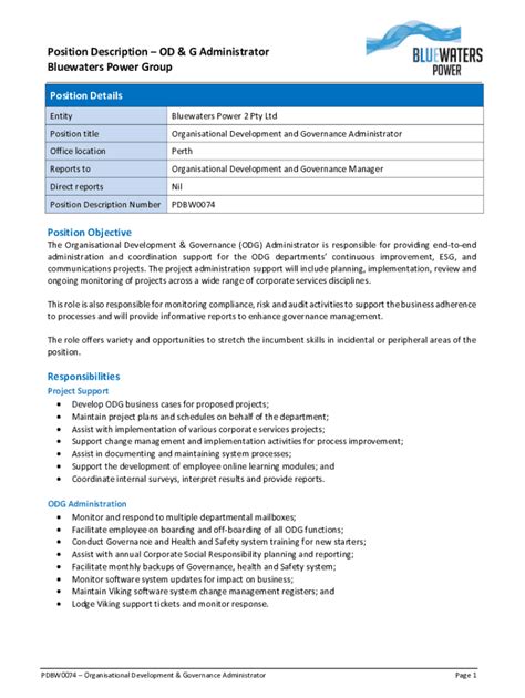 Fillable Online Optometrist Job Description Template Fax Email Print ...