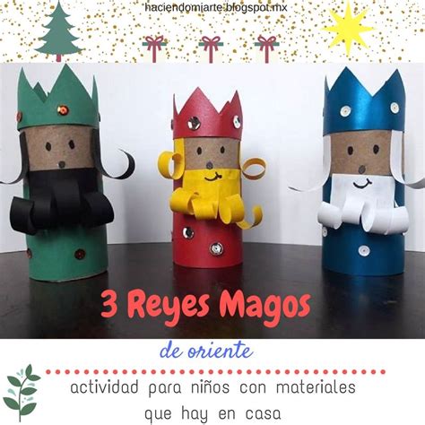 Como Hacer Los Tres Reyes Magos Con Material Reciclado Compartir