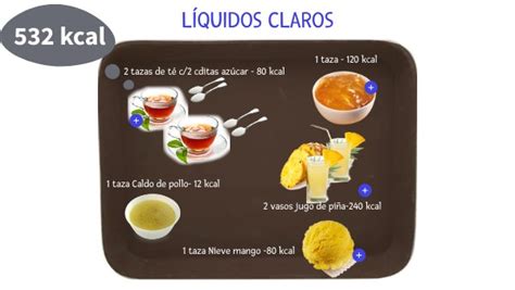 Dieta Líquidos Claros Ejemplo