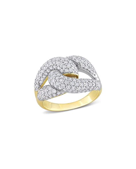 Buy Diamond Select Cuts K Ct Tw Diamond Knot Cluster Ring