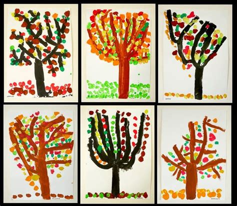 Le Journal De Chrys Automne En Maternelle Arbre Automne Bricolage