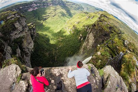 Fumaça Waterfall Nas Alturas Chapada Diamantina Brasil