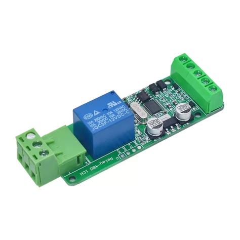 5V 24V Modbus Rtu 1 Kanal Relais 220V Modul RS485 TTL Kommunikation 1