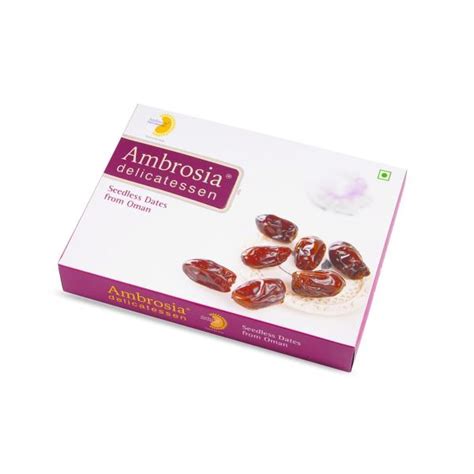 Ambrosia Delicatessen Seedless Dates Omani Dates Grams Premium