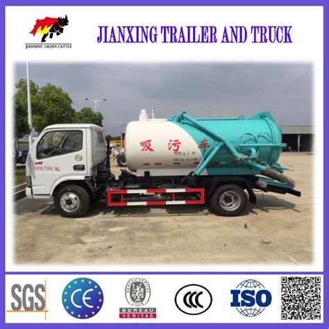 High Pressure Washing Vacuum Sewer Cleaner Flushing Vehicle Sewage