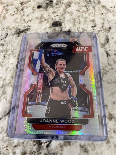 Panini Prizm Ufc Hyper Prizm Joanne Wood Rc For