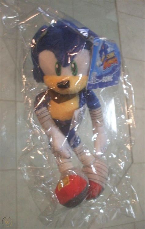 Sonic boom Sonic plush Sonic the hedgehog TOMY toy action figure new with tag | #1919336775