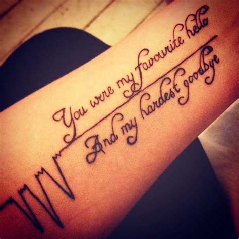 23 Emotional Memorial Tattoos to Honor Loved Ones - crazyforus