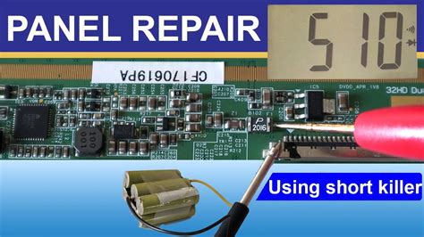 LED TV Panel Repair Using Short Killer YouTube