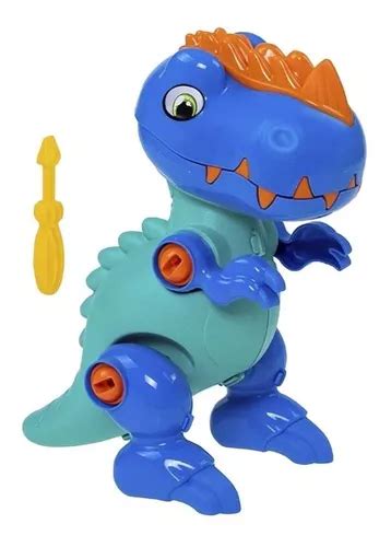 Boneco Educativo Dinossauro Rex Monta E Desmonta Tchuco Toys MercadoLivre