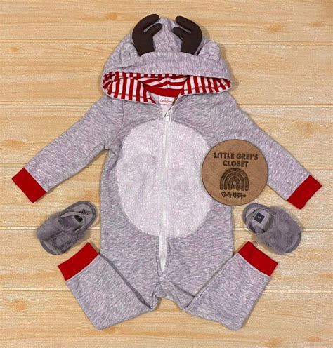 Reindeer Baby Costume, Babies & Kids, Babies & Kids Fashion on Carousell