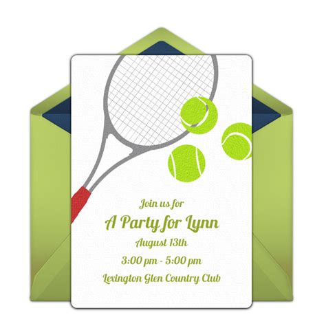 Tennis party invitations editable pdf printable instant etsy – Artofit