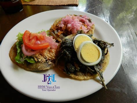 Salbutes y Panuchos Relleno Negro Yucatán Comida yucateca