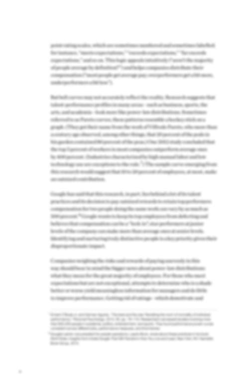 SOLUTION: Ahead Of The Curve The Future Of Performance Management