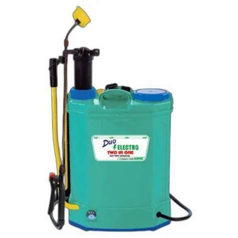 16 Liters Aspee Battery Operated Sprayer DUO ELECTRO 2 IN 1 Automatic