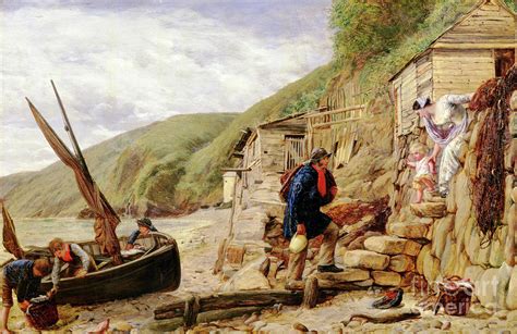 Welcome Bonny Boat The Fisherman S Return Scene At Clovelly North