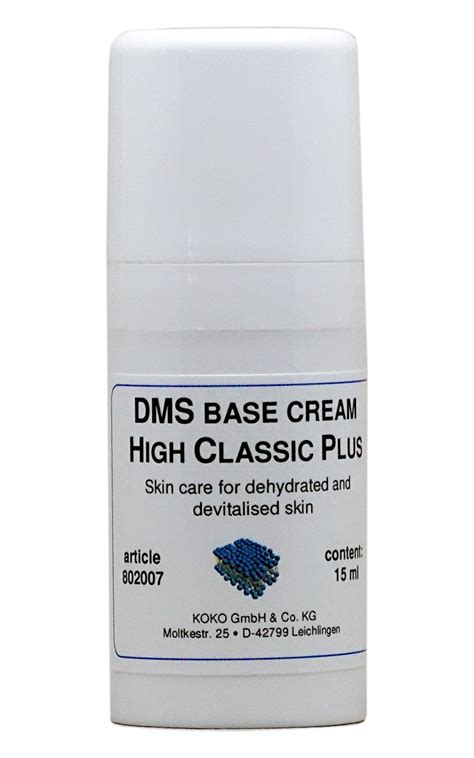 Crema Base DMS High Classic Plus BHP Dermaviduals