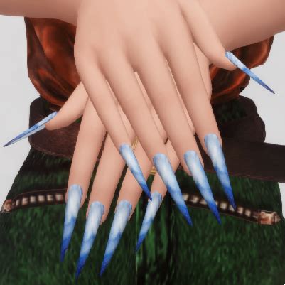 Nails Set N020 - The Sims 4 Create a Sim - CurseForge