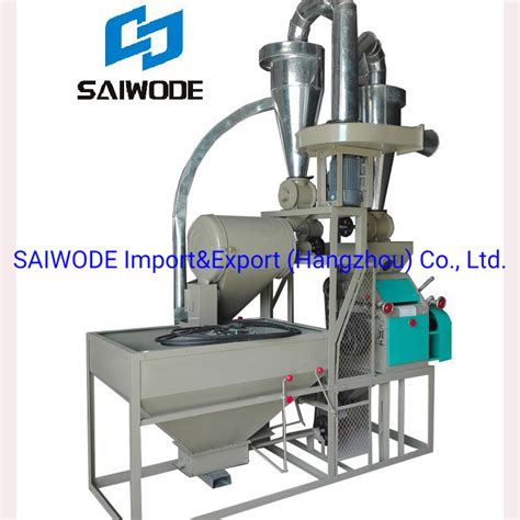 Automatic Wheat Grain Corn Flour Milling Machine Plant China Corn