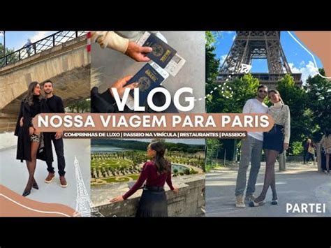 Vlog Em Paris Pela Primeira Vez Realizei Um Sonho Fiz Comprinhas