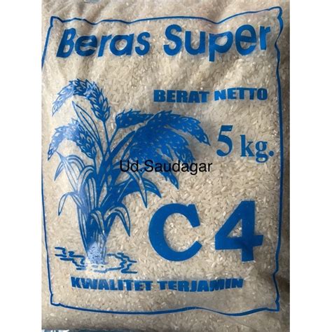 Jual Beras C4 5kg Shopee Indonesia