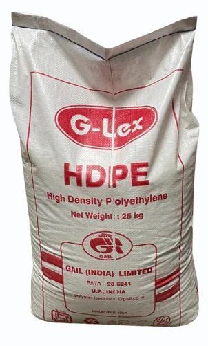 Natural White Gail G Lex HDPE B52 Granules For Injection Moulding At